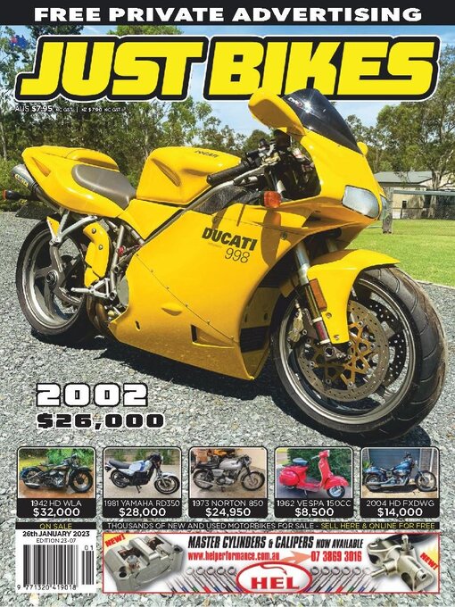 Title details for Just Bikes by JUST AUTO Classifieds Pty Ltd - Available